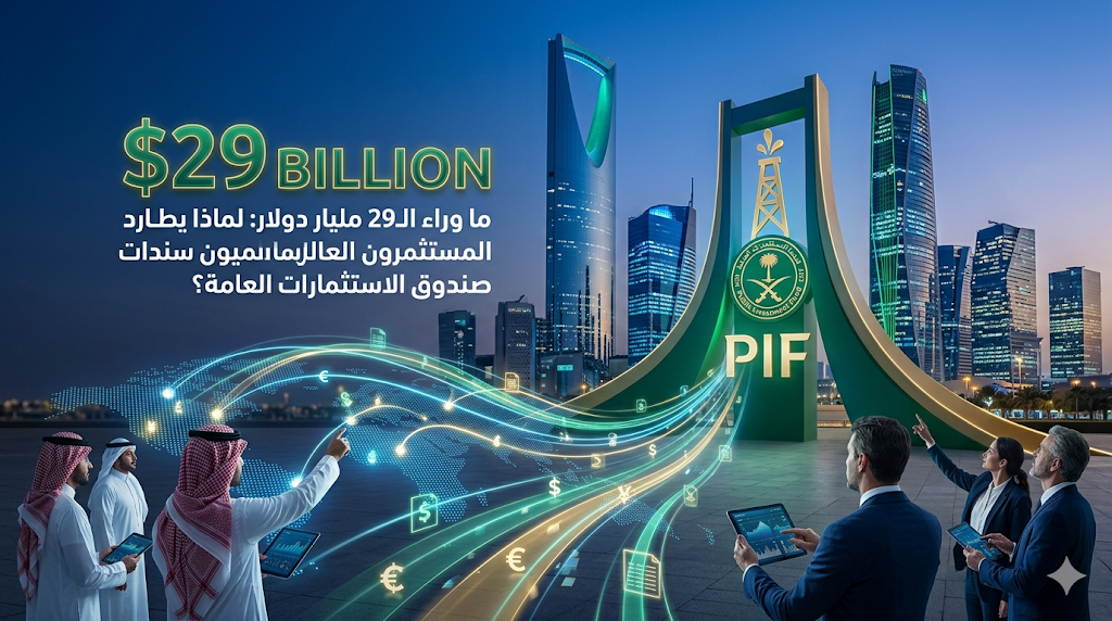 ما وراء الـ 29 مليار دولار: لماذا يطارد المستثمرون العالميون سندات صندوق الاستثمارات العامة؟