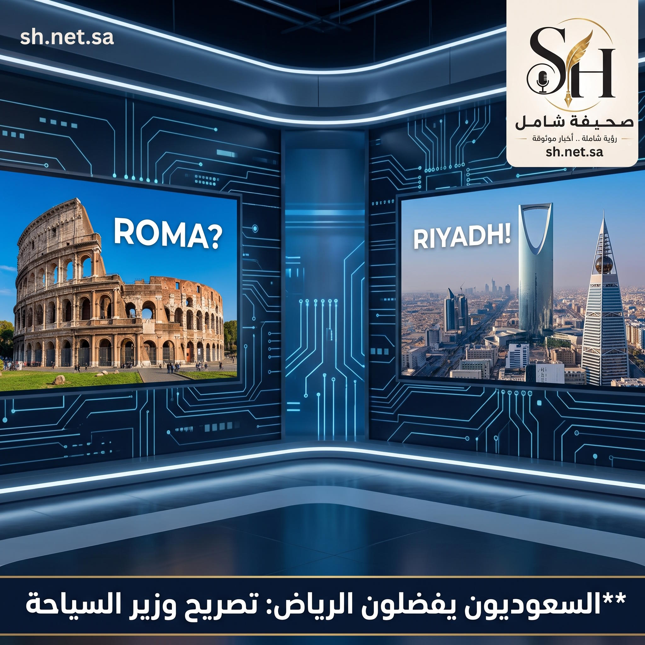 وزير السياحة السعودي: روما وجهة للسفر.. لكن بالنسبة للسعوديين "الرياض" هي الإجابة الأفضل