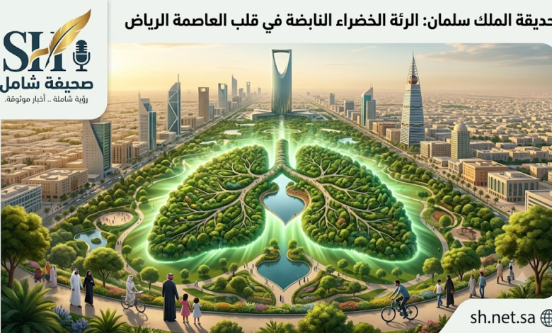 حديقة الملك سلمان: الرئة الخضراء النابضة في قلب العاصمة الرياض