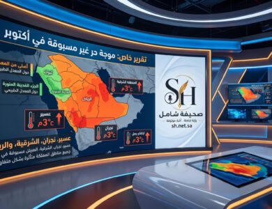 أكتوبر لاهب بامتياز ارتفاع درجات الحرارة عن المعدل بـ 3 درجات في 4 مناطق