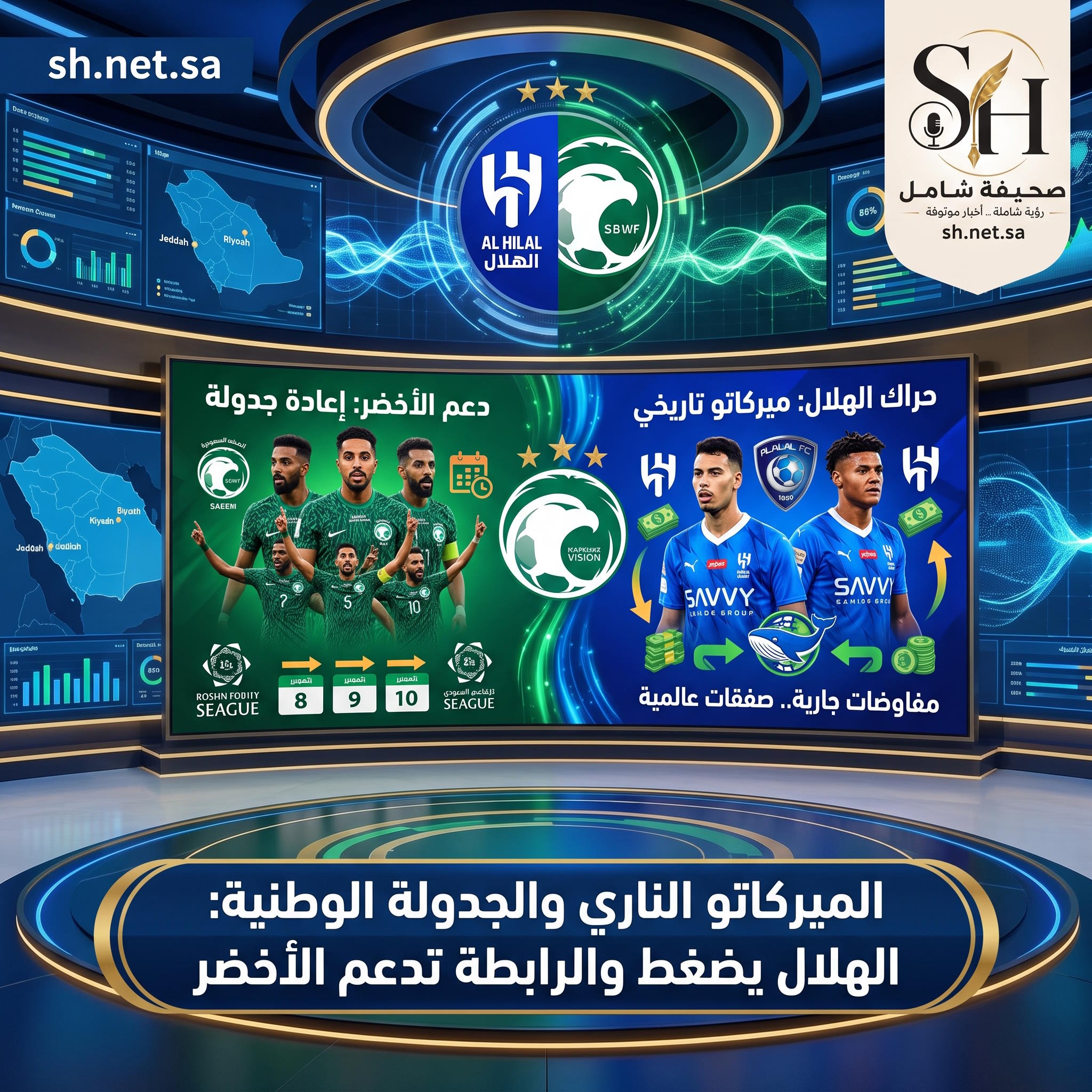 حراك تاريخي في الهلال لضم مارتينيلي وواتكينز ورابطة الدوري تعيد جدولة ثلاث جولات دعما للمنتخب الاخضر