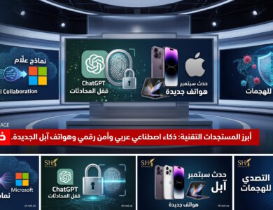 سباق التقنية والذكاء الاصطناعي: نماذج "علّام" السعودية تصل مايكروسوفت وميزات أمنية جديدة لـ ChatGPT ومؤتمر مرتقب لـ آبل