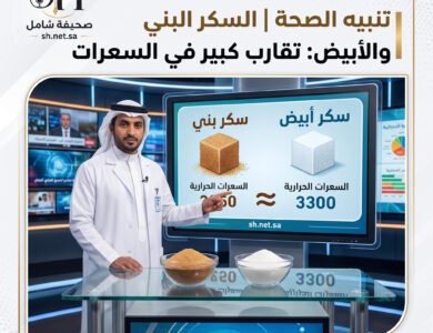 عاجل الصحة تنهي الجدل حقيقة الفرق في السعرات بين السكر البني والأبيض