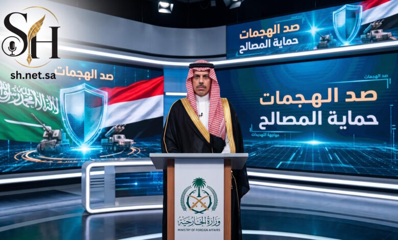 تصريح حازم الأمير فيصل بن فرحان السعودية ستستخدم كافة الوسائل لردع اعتداءات الحوثي