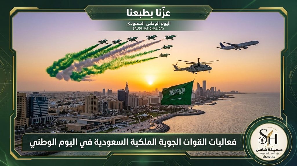 خريطة الاحتفالات انطلاق أضخم فعاليات وعروض اليوم الوطني السعودي 96 في مختلف مدن المملكة