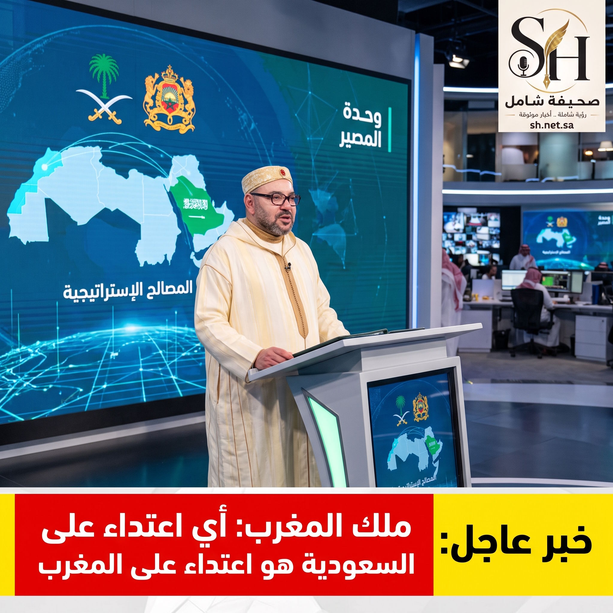 ملك المغرب: أي اعتداء على السعودية هو اعتداء على المغرب.. والدفاع عن مصالحكم دفاع عن أمننا